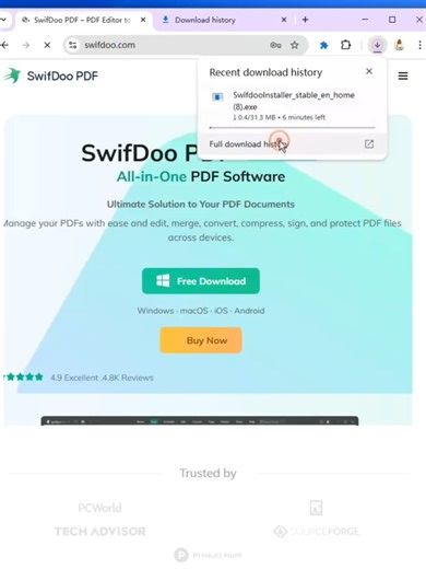 Merge multiple PDF files in seconds with SwifDoo PDF 💻⚡ Need to organize your documents? Here’s a quick tutorial 👇 ✔ Open SwifDoo PDF ✔ Select “Merge PDF” tool ✔ Add your files ✔ Arrange pages in order ✔ Click merge and save That’s it — one clean PDF file in seconds 📄✨ Perfect for work, school, reports, and daily document management 💡 👉 Try it now: https://www.swifdoo.com #PDF #MergePDF #Tutorial #SwifDooPDF #Productivity #WorkSmart #OfficeTools #TechTips #DigitalTools #HowTo
