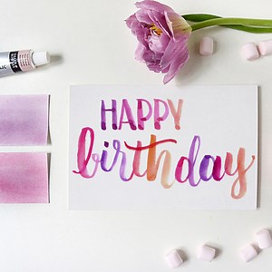 定番にはもう飽きた！簡単、おしゃれなバースデーカードを手作りして贈ろう！