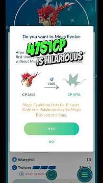 Shiny Magikarp Evolution into Mega Gyarados | Mega Evolution in Pokémon GO #megaevolution #pokemongo
