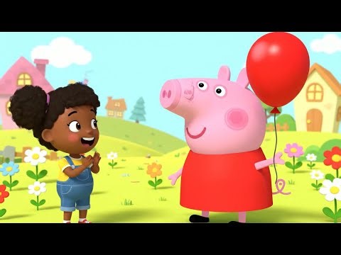Peppa Pig’s Balloon Flew to the Clouds | Funny Toddler Song | Kids Rhymes