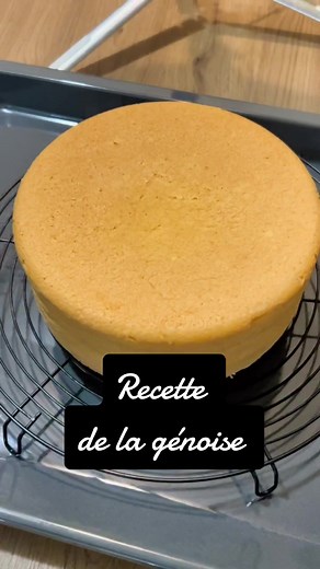 Aujourd’hui je vous propose de réaliser une génoise qui sera la recette parfaite pour réaliser vos gâteaux d’anniversaire . Ingrédients 6 oeufs 180g de sucre 180g de farine ( tamisée) N’oubliez pas de chemiser votre moule pour faciliter le démoulage et ça part au four 35 min à 170 degrés . #recettegenoise #genoise #genoisepourgateaux #genoisehaute #recettefacile #gateauanniversaire #patisserie #dessert #cuisinefacile #recette