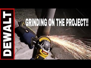 DEWALT 4.5" ANGLE GRINDER 20V MAX- TOOL REVIEW TUESDAY!