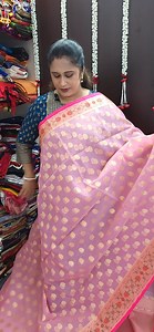 2.8K views · 74 reactions | Soft Organzas With Contrast Paithani...
