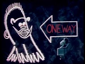 Classic Sesame Street - One Way Map
