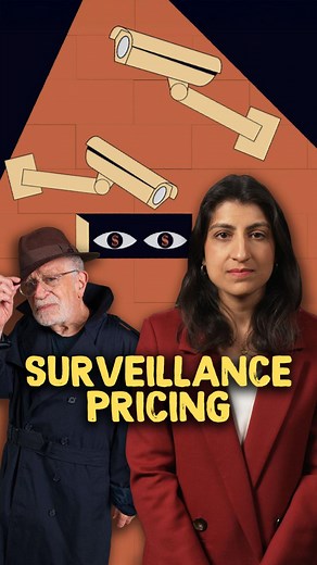 803K views · 22K reactions | Should corporations be able to weaponize your personal data to rip you off? Well, they may already be doing that thanks to a shady tactic called “surveillance pricing.” Former FTC Chair Lina Khan explains what we can do about it. | Robert Reich | Facebook