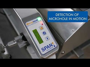 Pin Hole Detector for Aluminium Foil detects holes as small as 10 microns.