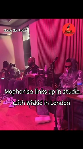 5.7K views · 102 reactions | DJ Maphorisa & Wizkid Link Up in London Studio | New Music Loading? #djmaphorisa #wizkid | Bana Ba Piano | Facebook
