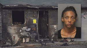 Mom charged with murder in deadly house fire receives $1M bond