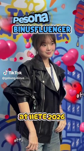 Yang ga pernah absen di event BINUS manapun😍 si BINUSFLUENCER🫰🏻