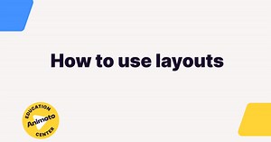How to use layouts in your video - Animoto
