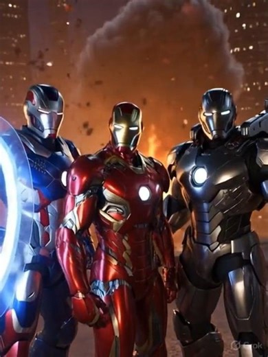 ⚡ Three heroes. One city. Zero fear.When darkness attacked… Iron Alliance answered.