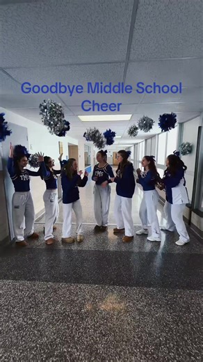 Farewell to Our 8th Grade Cheerleaders