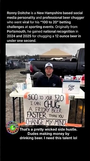 No One Can Beat This Beer Chugging Beast 🍺 #short