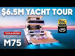 Maritimo M75 Full 360° Yacht Tour & Review