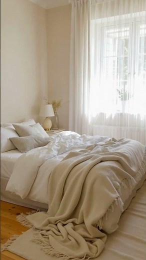 Boho Style Bedroom with Wooden Furniture | Cozy Aesthetic Design