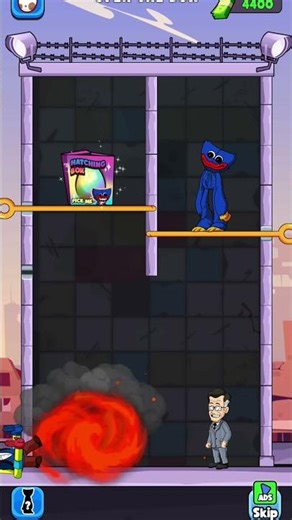 Huggy wuggy kill 😁 them all ! gameplay short video dangerous #huggywuggy #trending #gameplay #funny