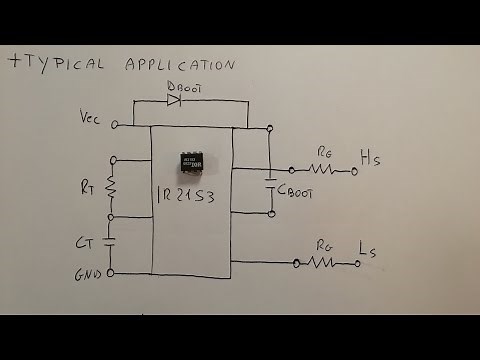 IR2153 (Ep.1) - Half bridge driver application circuit - #62