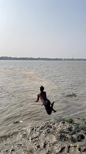 big fish catching by casnet fishing time #CastNetFishing #reels #fishing #video #viral | Natural Fishing BD