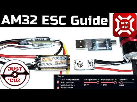 AM32 ESCs and You! Combat Robot ESC Wiring, Usage, Programming and More