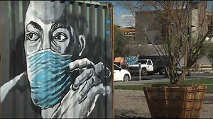 New downtown Phoenix mural honors Dr. Martin Luther King Jr. while encouraging mask use
