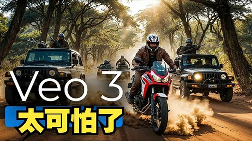 2025最强AI视频炸场！谷歌Veo3实战：一句话生成好莱坞级大片