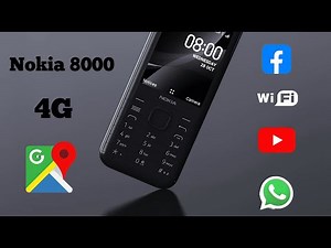 Nokia 8000 4G keypad Phone With WhatsApp And hotspot part 2