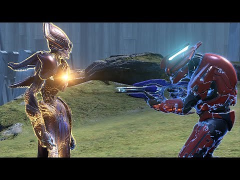 Halo Infinite AI Battle - The Harbinger vs Elites