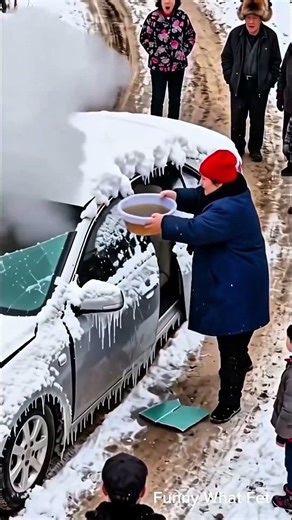 My uncle is cleaning the car. #funny #comedy
