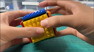 なんでも作れるレゴブロックでフル機能するルービックキューブを作ってみた動画