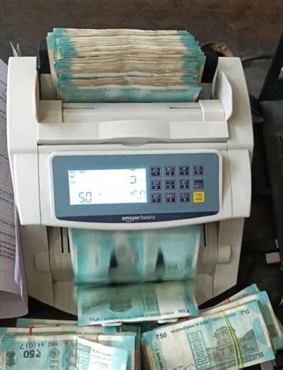 "50 Rupees Note Counting Machine | Fast Cash Counting 🔥" #viralvideo #automobile #machine