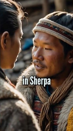 Learn Sherpa Language in 40 Seconds! #sherpapeople #indigenous #sherpa