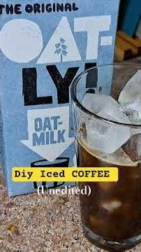 Unedited DIY ICED COFFEE, subscribe & like #icedcoffee #instantcoffee #diycoffee