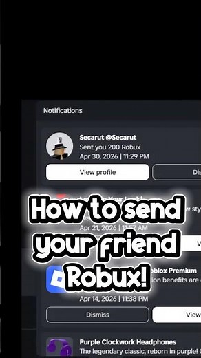 How to send Roblox to your friend in the new Roblox update! #roblox #robloxupdate #robloxfyp #robux