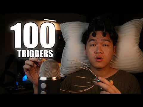 [ASMR] 100 Trigger For INSTANT Sleep Tonight...