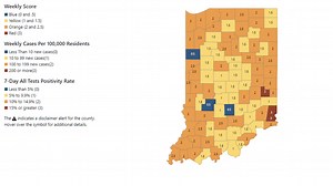 Indiana reports 3,000-plus new COVID-19 cases for 2nd day