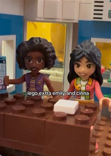 Exploring Lego Creations with Extra Emily and Cinna