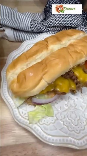 Chopped Cheese | Easy Chopped Cheese Sandwich Recipe