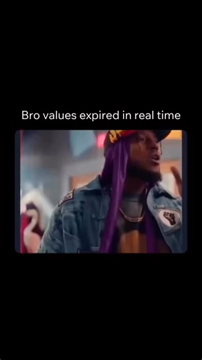 Meme It Bruh on Instagram: "The phrase “bro values expired in real time” is a sharp, internet-born expression used to call out hypocrisy as it happens. It’s usually said when someone abandons their morals, principles, or “code” the moment convenience, clout, money, or pressure enters the picture. What makes the phrase hit hard is the “in real time” part—it emphasizes that the switch-up wasn’t subtle or gradual, but immediate and visible to everyone watching. Culturally, the phrase reflects how o