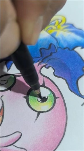 Así dibujo a Yokomon 🌸🐣 | Digimon Fan Art