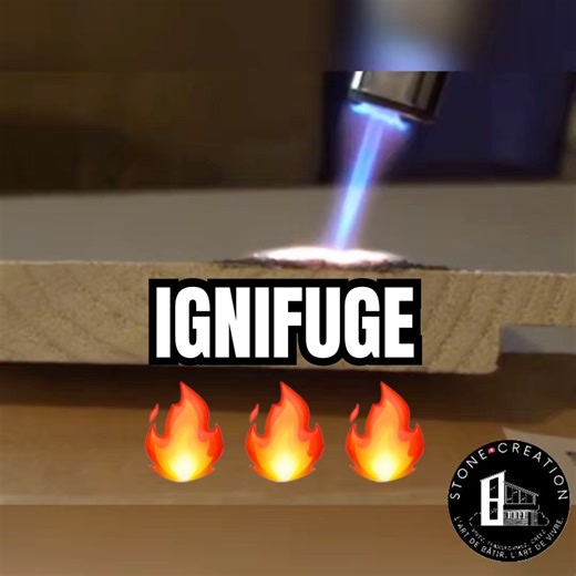 Traitement ignifuge bois – Test réel au feu | Sécurité incendie bois en Suisse #ignifuge #incendie