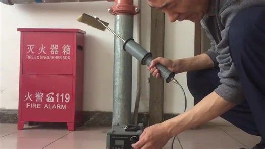 NDT Equipment HUATEC Pipe Coating Flaw Detector Digital Holiday Detectors HD101 Surface Spark Tester Portable Porosity Detector