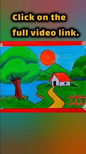 Easy Colored Pencil Landscape Tutorial – Step by Step #LandscapeArt #drawing