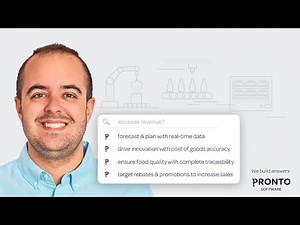 How to increase revenue in F&B Manufacturing with Pronto Xi ERP and analytics