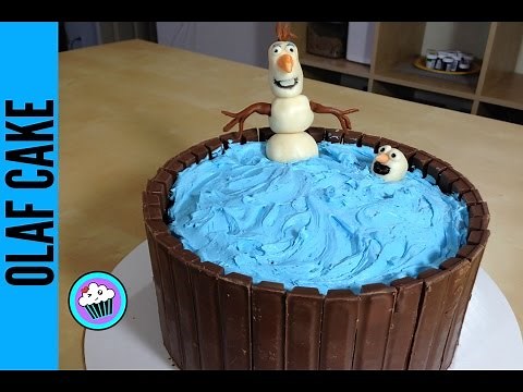 How to make Olaf Cake - Pinch of Luck