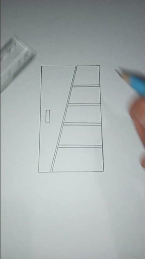 how to sketch door | simple door design
