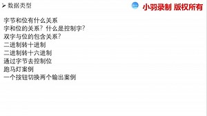 深度讲解200SMART数据类型，字节和位的关系，跑马灯等案例