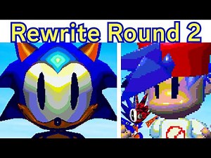 FNF VS Rewrite Sonic ROUND 2 + TRUE ENDING (Thriller Gen Encore, Trinity Encore) Sonic.EXE