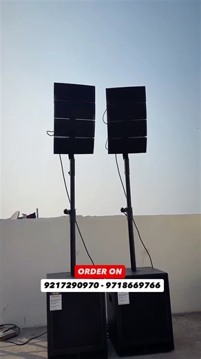 Moviee master | LINE ARRAY WITH DOUBLE BASS WHATSAPP ON - 9718669766-9217290970 Calling number👇🏿 9821088713,9355295554 Timing 11:00 - 8:00pm ✅ 7 DAYS... | Instagram