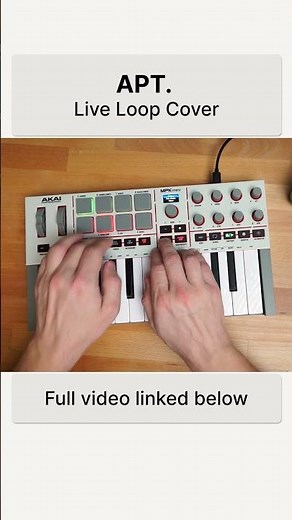 ROSÉ & Bruno Mars - APT. (Live Loop Cover) | Akai MPK mini 4