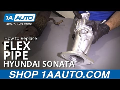 How to Replace Flex Pipe 10-14 Hyundai Sonata